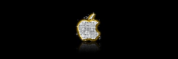 Apple, Logo, Błyszczące