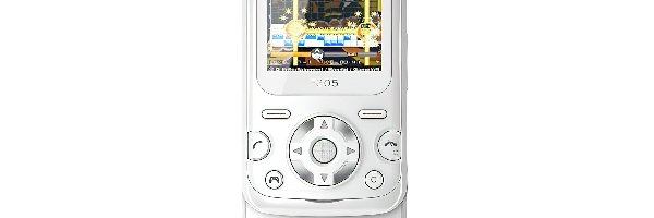 Srebrny, Silver, Sony Ericsson F305