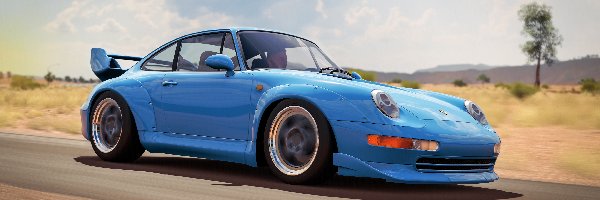 Porsche Car Pack, Forza Horizon 3, Gra, Niebieskie