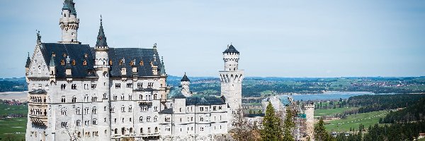 Skała, Niemcy, Bawaria, Zamek Neuschwanstein