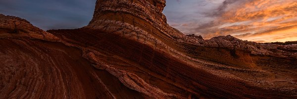 Skały, Vermilion Cliffs, White Pocket, Stany Zjednoczone, Arizona