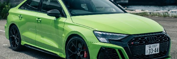 Sedan, Audi RS 3, Zielone