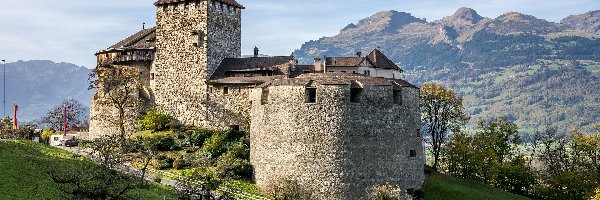 Twierdza, Liechtenstein, Vaduz, Zamek Vaduz