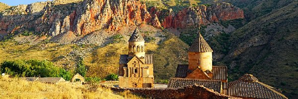 Skały, Prowincja Wajoc Dzor, Kościół, Klasztor Norawank, Czerwone, Góry, Kamienie, Armenia