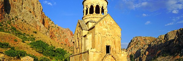 Wieża, Kościół, Klasztor Norawank, Skały, Prowincja Wajoc Dzor, Armenia