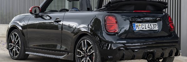 Kabriolet, Mini John Cooper Works, Czarny