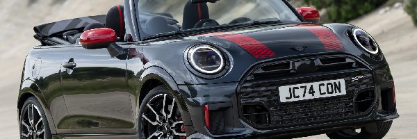 Kabriolet, Czarny, Mini John Cooper