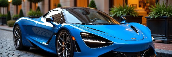 McLaren, Samochód, Niebieski