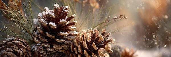 Grafika AI, Sosna, Szyszki