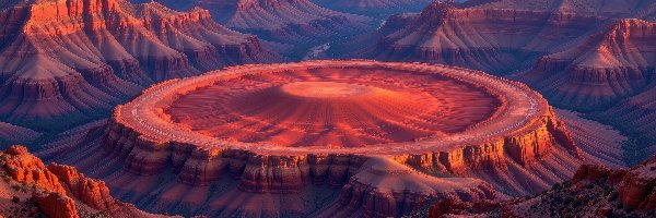 Formacje, AI, Skały, Kanion