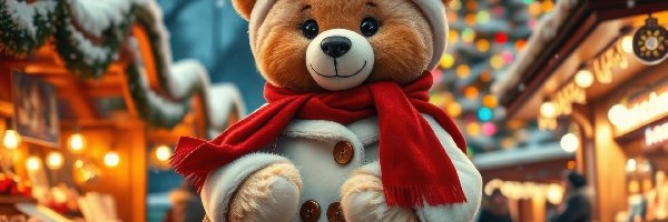 Kokarda, Szalik, Płaszcz, AI, Miś, Pluszowy