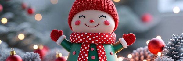 Laleczka, Szalik, Czapka, Świąteczne