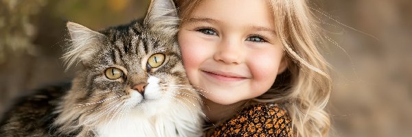 Kot, Długowłosy, Dziewczynka