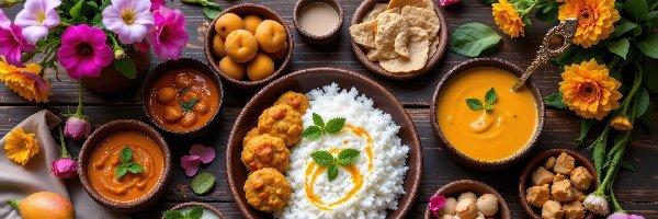 Kwiaty, Owoce, Brzoskwinie, Desery, Jedzenie, Kolorowe, Miseczki