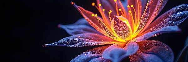 Grafika, Kwiat, Świetlisty