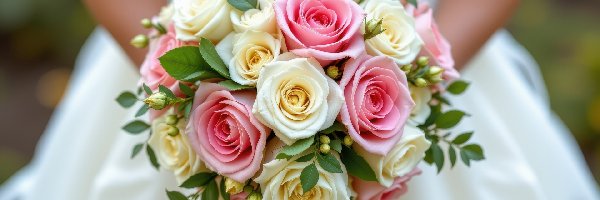 AI, Róże, Bukiet kwiatów