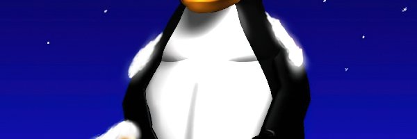 Święta, Linux, Pingwin