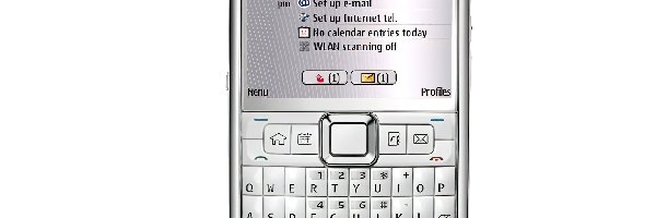 Ekran, Srebrny, Nokia E71