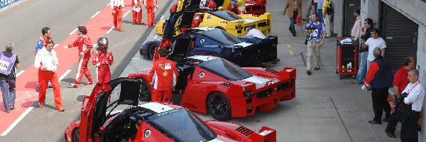 Z, Ferrari FXX, Widok, Kierowcy, Góry