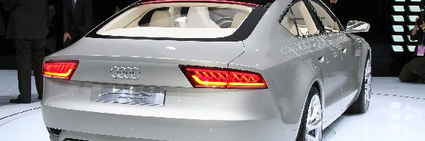 Audi A7, Wydechowe, Rury, Tył