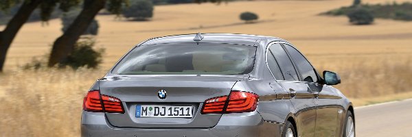 BMW seria 5 F10, Wydechowe, Rury, Tył
