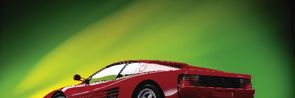 Ferrari Testarossa, Tył, Lewy