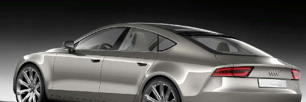 Grafika, Audi A7, Tył