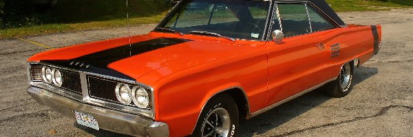 Ameryka, Dodge Coronet, Pomarańczowy