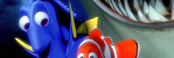 Gdzie jest Nemo, Bajka, Finding Nemo, Rekin, Nemo