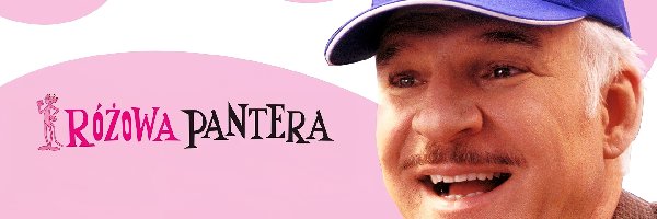 Steve Martin, usmiech, czapka, The Pink Panther, garnitur