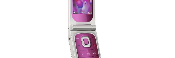 Srebrna, Różowa, Nokia 7020