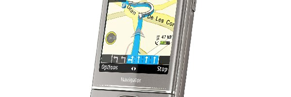 Przód, Srebrna, Nokia 6710 Navigator