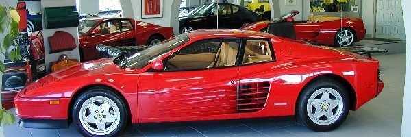 Salon, Ferrari Testarossa