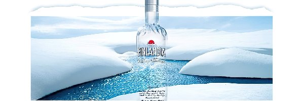Lód, Finlandia, Wódka