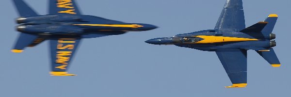 Boeing F/A 18-Hornet, Angels, Blue