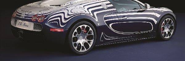 Zebra, Bugatti Veyron, Samochód